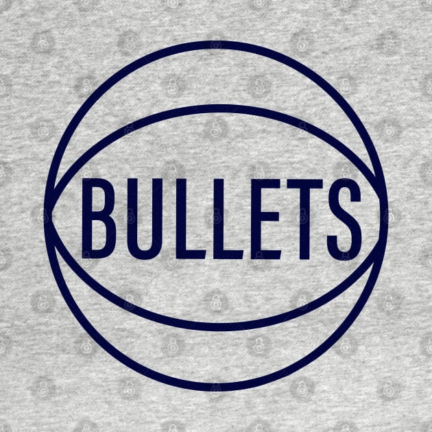 Defunct Baltimore Bullets Basketball (Small) by LocalZonly